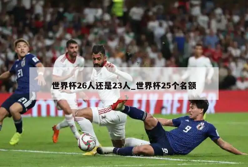 世界杯26人还是23人_世界杯25个名额