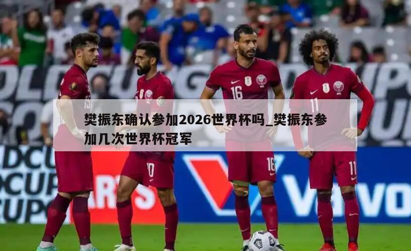樊振东确认参加2026世界杯吗_樊振东参加几次世界杯冠军