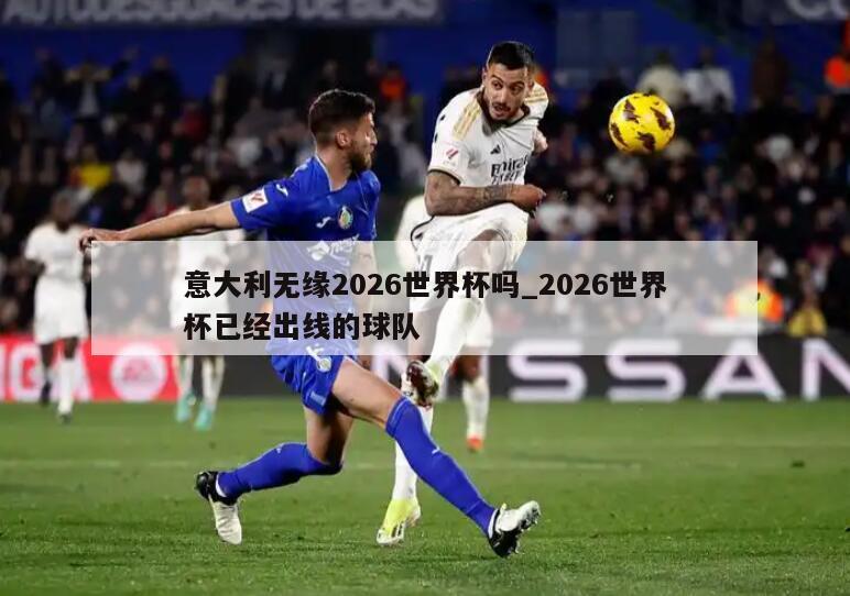 意大利无缘2026世界杯吗_2026世界杯已经出线的球队