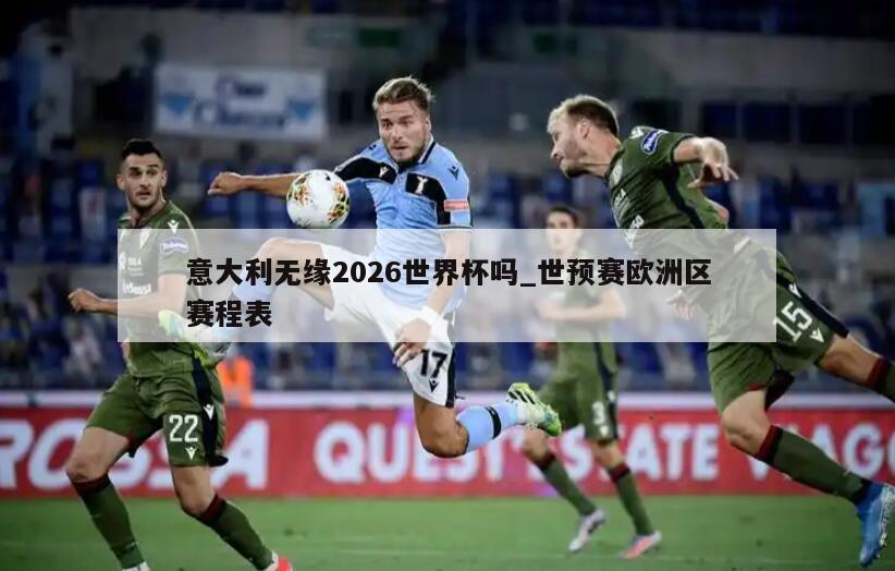 意大利无缘2026世界杯吗_世预赛欧洲区赛程表