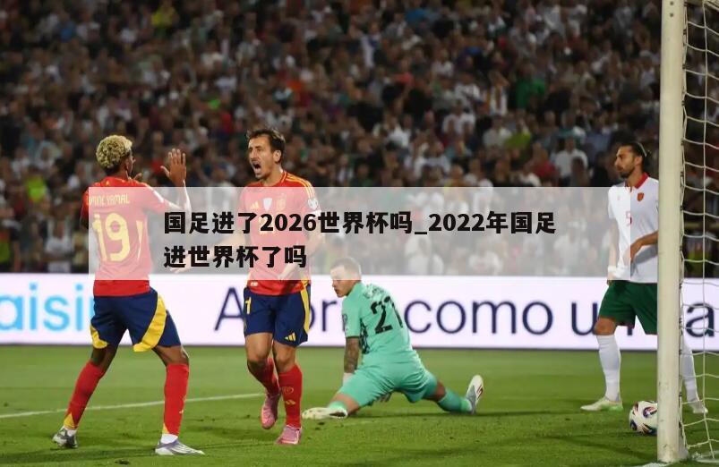 国足进了2026世界杯吗_2022年国足进世界杯了吗