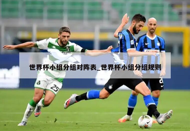 世界杯小组分组对阵表_世界杯小组分组规则